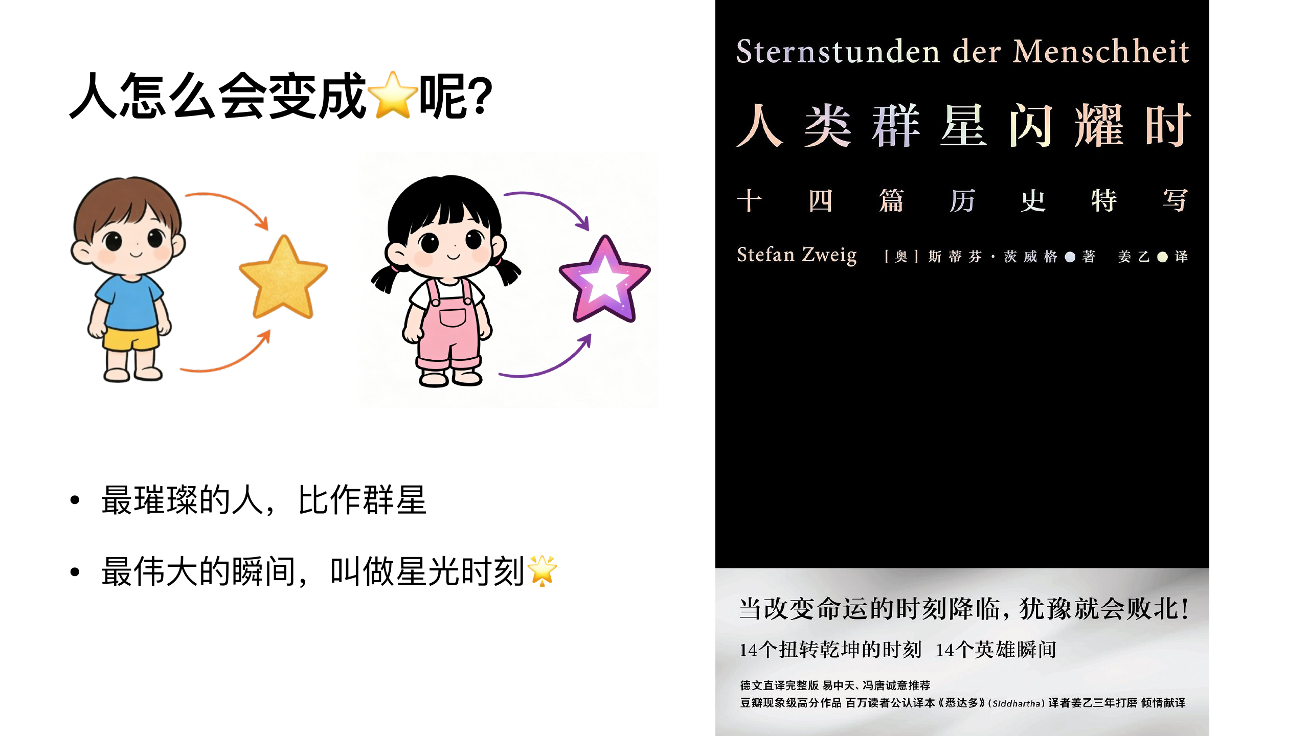 原稿第 2 页：人怎么会变成⭐呢？